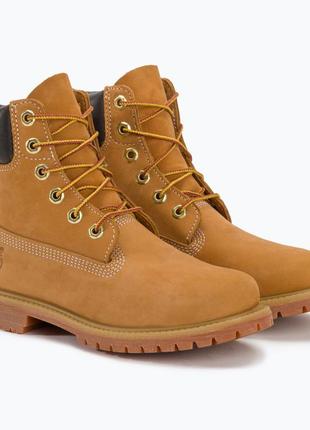 Замшевые ботинки timberland heritage waterproof