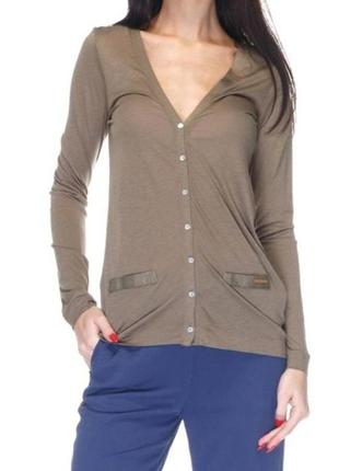 Тонка кофта, кардиган massimo dutti на ґудзиках.