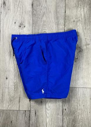 Polo ralph lauren шорты l размер плавательные синие, голубые оригинал9 фото