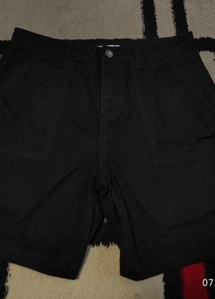 Чорні шорти для хлопчика 13-14 років