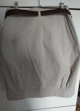 Летняя юбка max mara хлопок2 фото