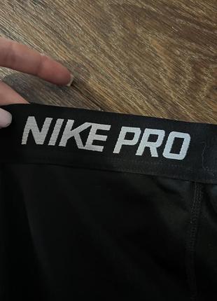 Укороченные лосины nike pro3 фото