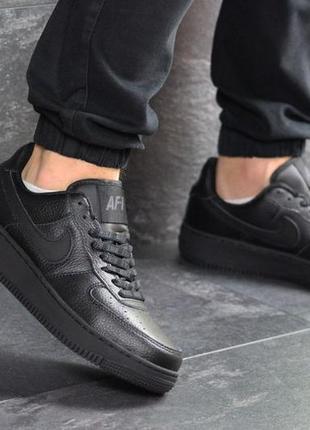 Кроссовки nike air force af 1 черные