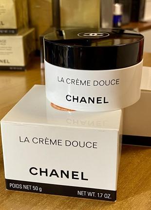 Chanel la creme douce. крем для зволоження і підвищення пружності шкіри обличчя і шиї. 50 мл1 фото