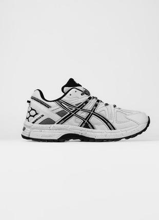 Asics gel kahana 8 white/black3 фото