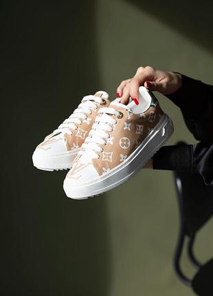 Trainer time out monogram blanc