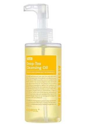 Medi-peel vegan vitamin deep tox cleansing oil вітамінна очищуюча олія