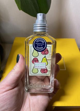 L'occitane rose poire туалетна вода 50 ml локситан