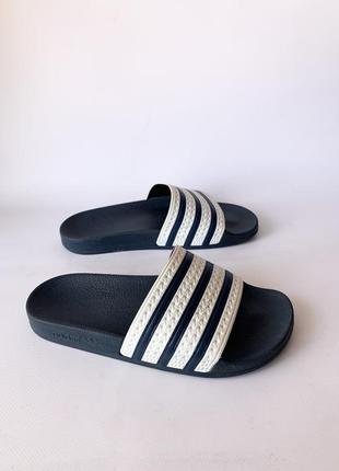 Тапочки adidas slides шльопанці вєтнамки 40-41(26см)1 фото