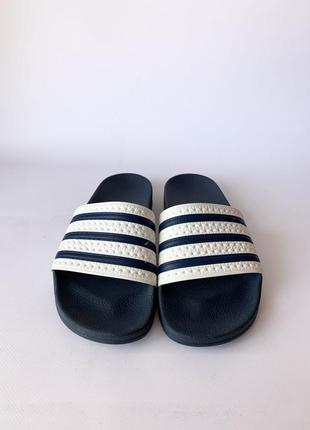 Тапочки adidas slides шльопанці вєтнамки 40-41(26см)3 фото