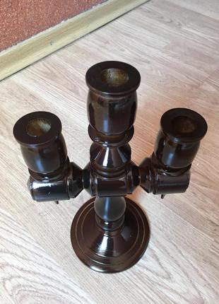 Підсвічник на 3 свічки, канделябр