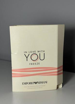 Пробник Emporio Armani толстовка с графичным принтом