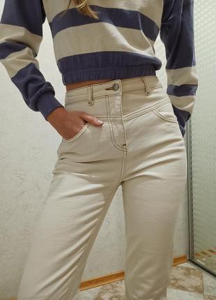 Молочні джинси слім4 фото