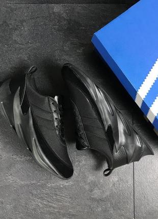 Кросівки adidas sharks чорні4 фото