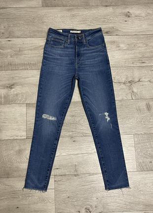 New! жіночі джинси levis 721 high rise skinny. 27/28.