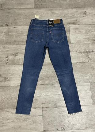 New! жіночі джинси levis 721 high rise skinny. 27/28.4 фото