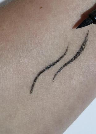 Підводка для очей водостійка чорна маркер лайнер фломастер олівець probeauty4 фото