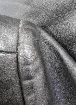 Кожаная куртка-пиджак8 фото