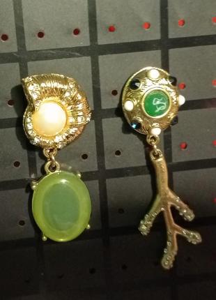 Серьги бижутерия