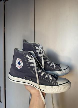 Конверси converse high сині