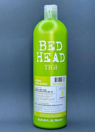 ‼️шампунь для зміцнення нормального волосся tigi bed head re-energize shm/750ml ‼️1 фото