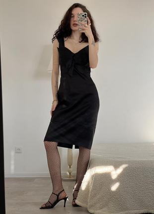 Розкішна вечірня чорна сукня від karen millen9 фото