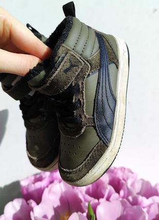 Хайтопи кросівки кросовки черевики дитячі puma6 фото