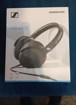 Наушники sennheiser hd 400s black