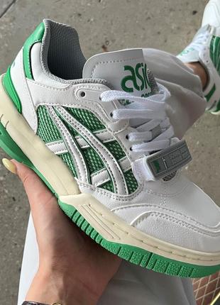 Asics gel-spotlyte low v2 white/green