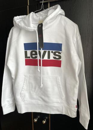 Байка худи толстовка levis оригинал, жен. худи xxs2 фото