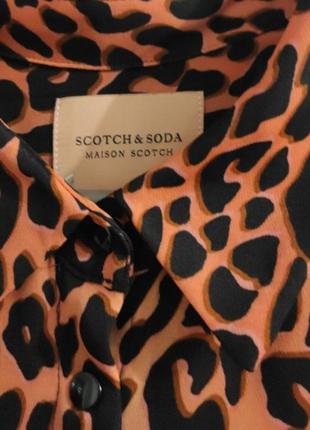 Блузка леопардовий принт 🐆scotch and soda3 фото