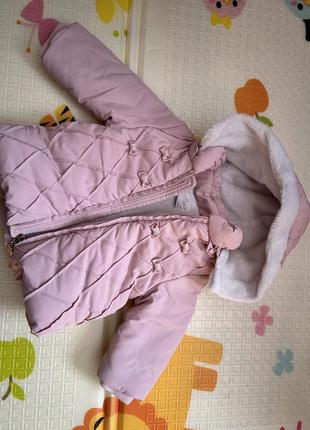 Курточка chicco для дівчинки 62/68 розмір1 фото