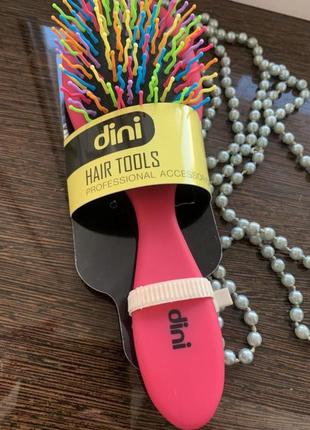 Расческа dini фирменнная розовая