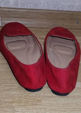Сліпони туфлі червоні c. h. creation, р. 393 фото