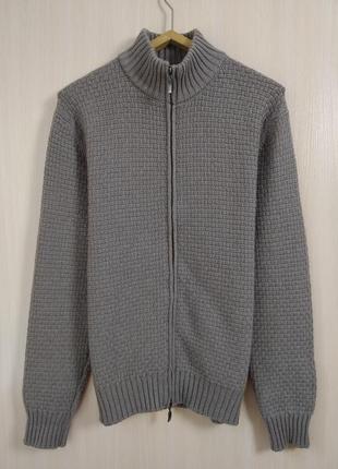 Оригінальний светр з високим коміром andrea fenzi made in italy