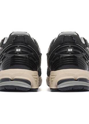 Мужские кроссовки new balance 1906 protection pack full black (нев баланси)3 фото