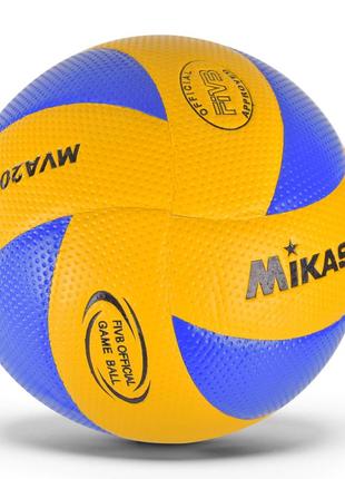 Мяч волейбольный vb0206 (30 шт) №5, pvc, 280 грамм, цветной