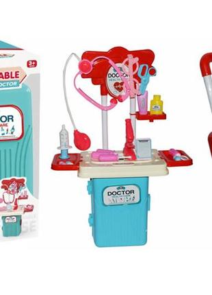 Іграшковий лікарський набір зі столиком у коробці ck13b р.29,5*18*12,5см
