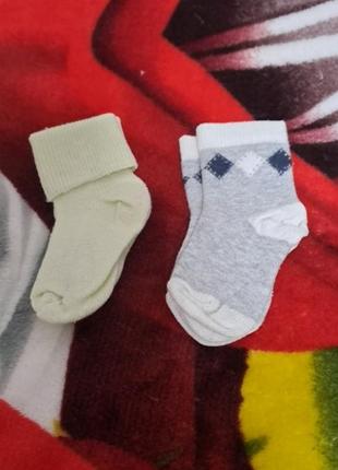 Носочки 18 пар от 0-12 месяцев.