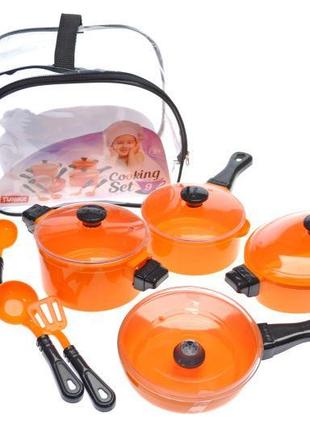 Игрушечный набор посуды "cooking set" 9предметов 1474 юника