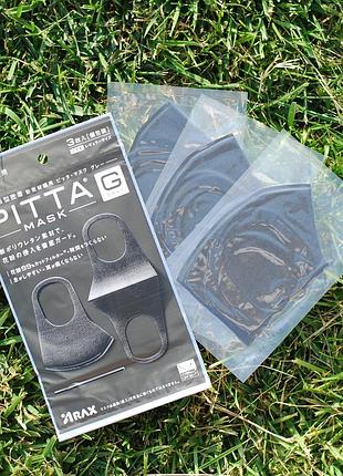 Pitta mask. защитная многоразовая маска питта/pitta. не медицинская. оригинал. япония