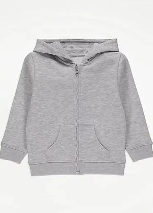 Толстовка george сіра 86, 92, 98см