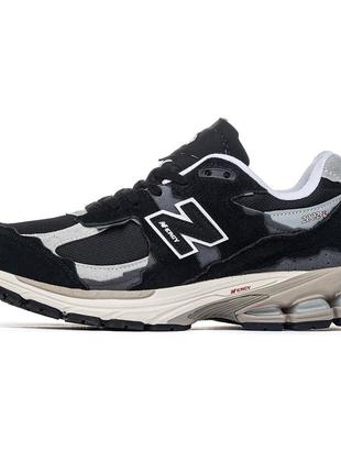 Мужские кроссовки new balance 2002r protection black (нев баланте)