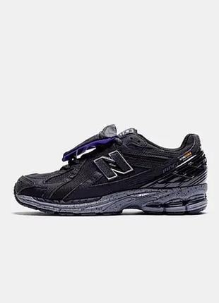 Мужские кроссовки  new balance 1906r cordura pouch black (нев баланти)