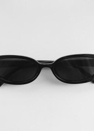 Овальные солнцезащитные очки, ретро очки