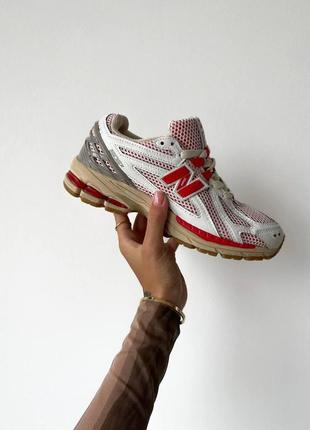 Кроссовки new balance 1906 red white (нев баланты)