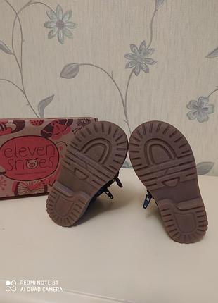 Ботинки для девочки eleven shoes 25р. 3
