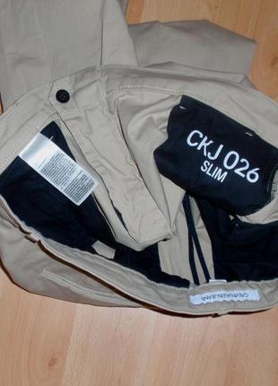 Брюки/чіноси calvin klein jeans chino ckj 026 original l w34-36 levis10 фото