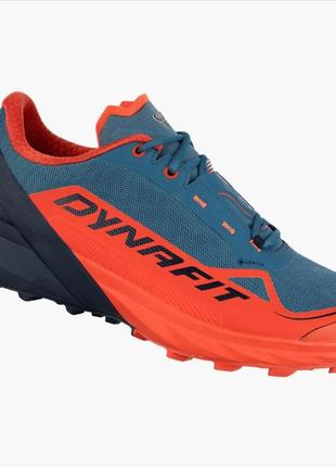 Кросівки dynafit ultra 50 gtx 41 синій-жовтогарячий