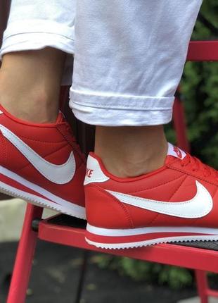 Nike cortez женские кроссовки 🆕 жіночі кросівки найк кортез🆕 красные белые